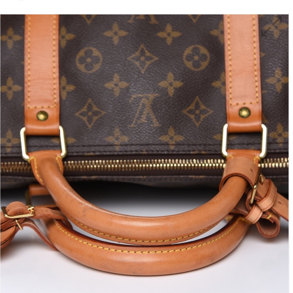 ❤️✈️❤️Authentic Louis Vuitton Keepall Bandoulier 60 - Picture 6 of 15